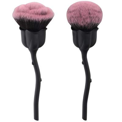 Rose Flower Makeup Brush Set