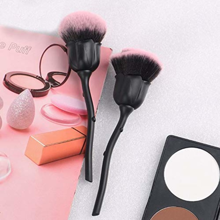 Rose Flower Makeup Brush Set