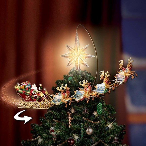 Rotating Illuminated Treetopper