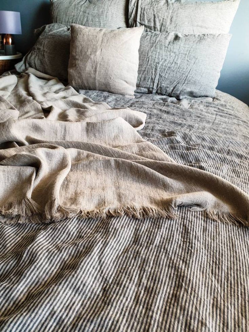 Rough Linen Blanket