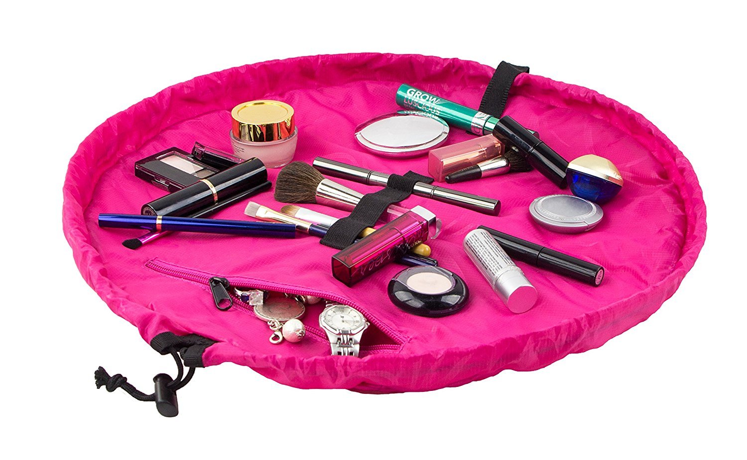 round makeup case