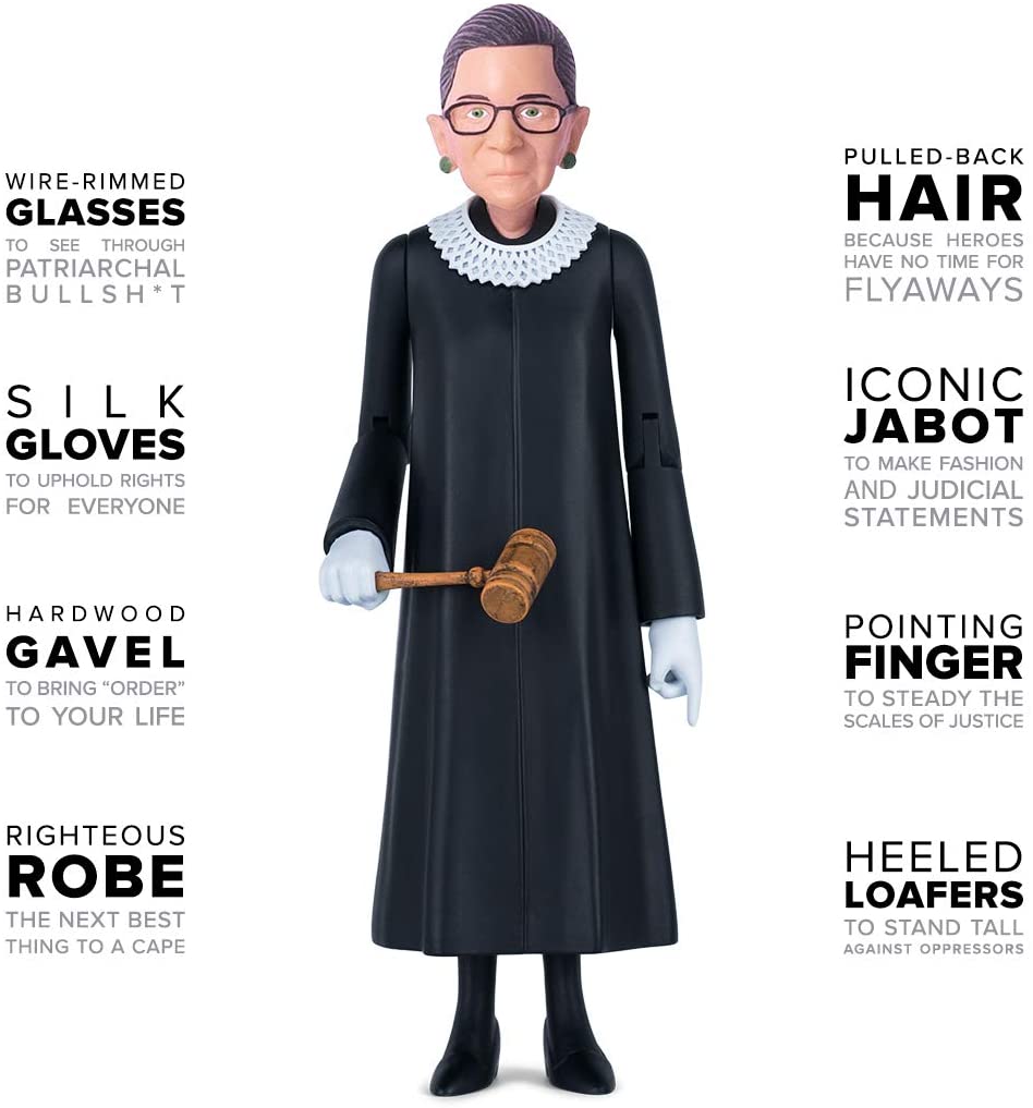  Ruth Bader Ginsburg Action Figure