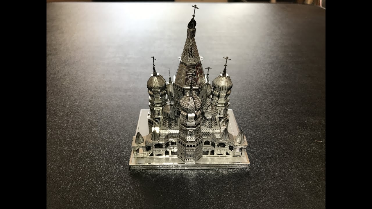 Saint Basil's Cathedral 3D Metal Model Kit