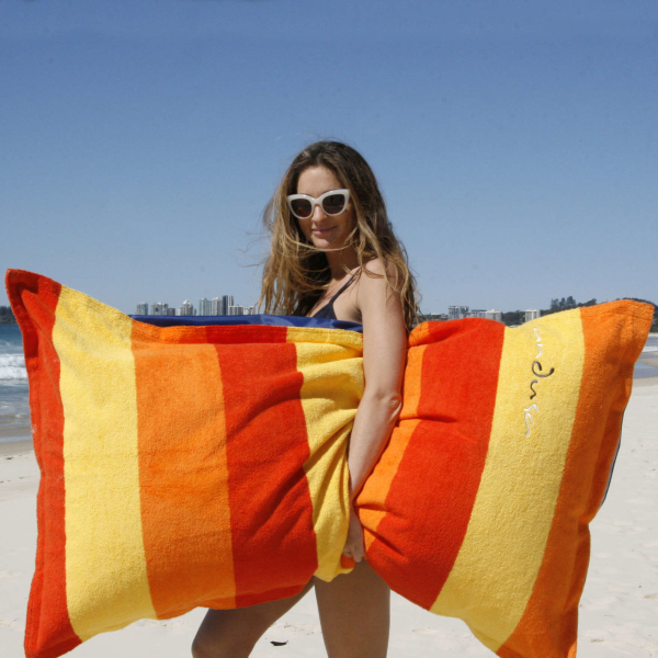 Sandusa Beach Towel Bean Bag