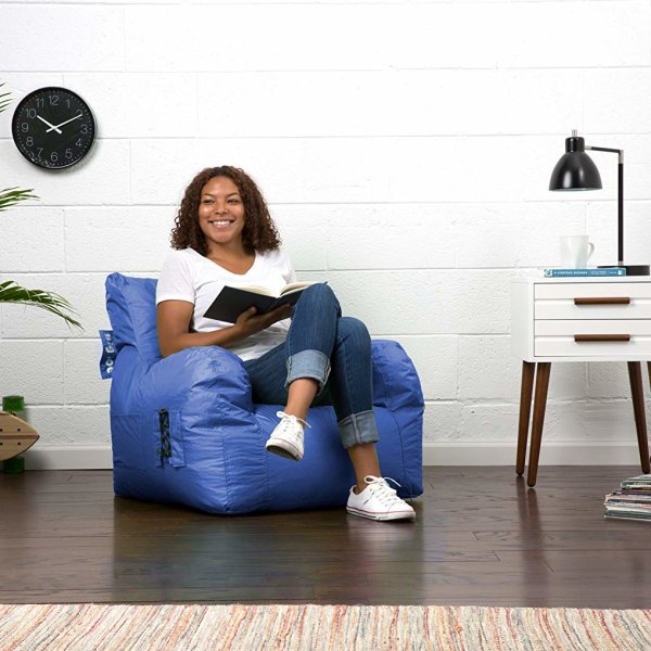 Sapphire Blue Bean Bag Chair