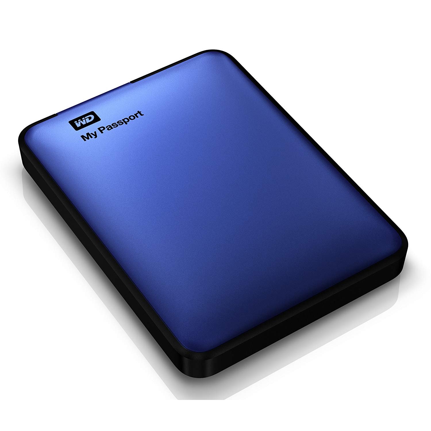 Sapphire Blue Portable External Hard Drive