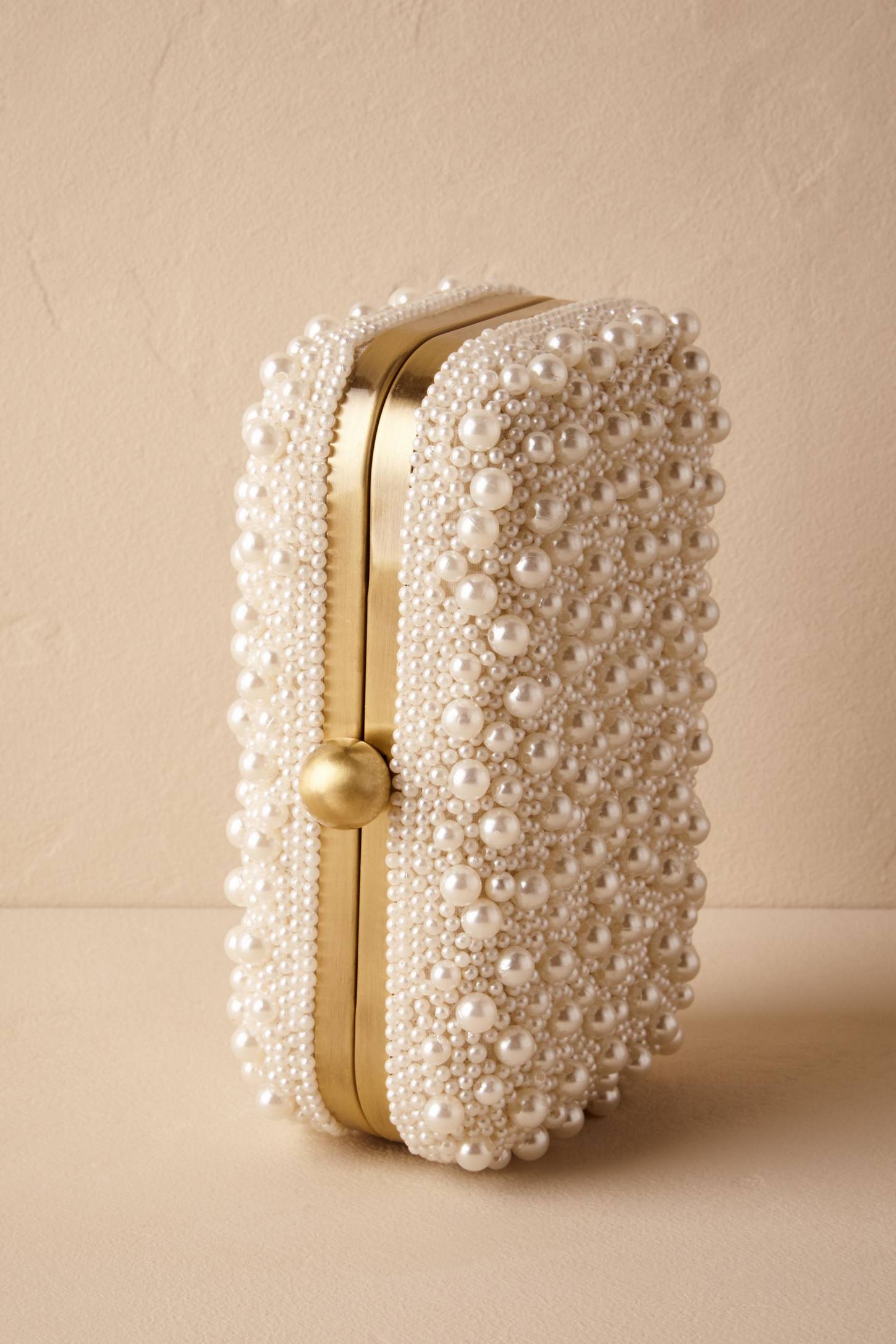 Savita Pearl Clutch