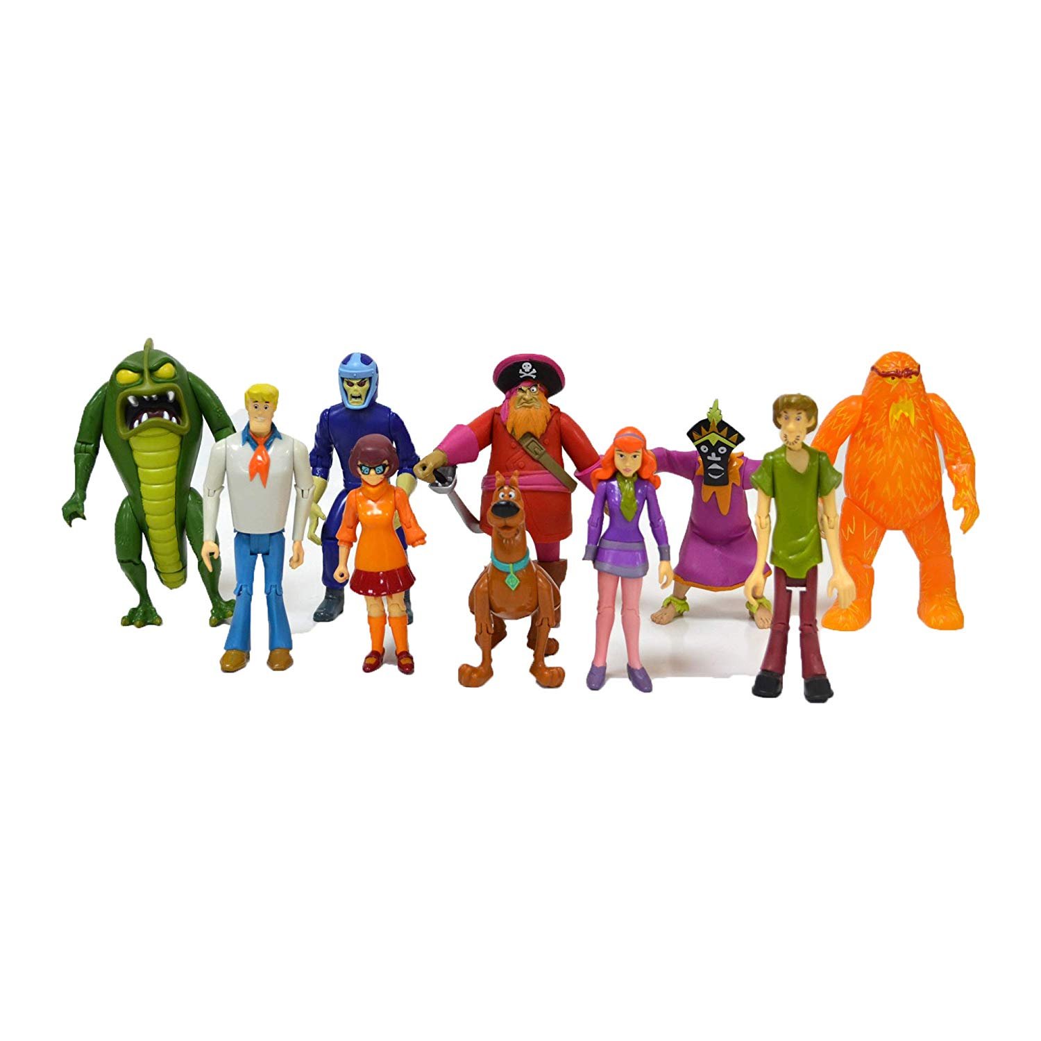 Scooby Doo Monster Set 10 Figure Pack | Giftopix