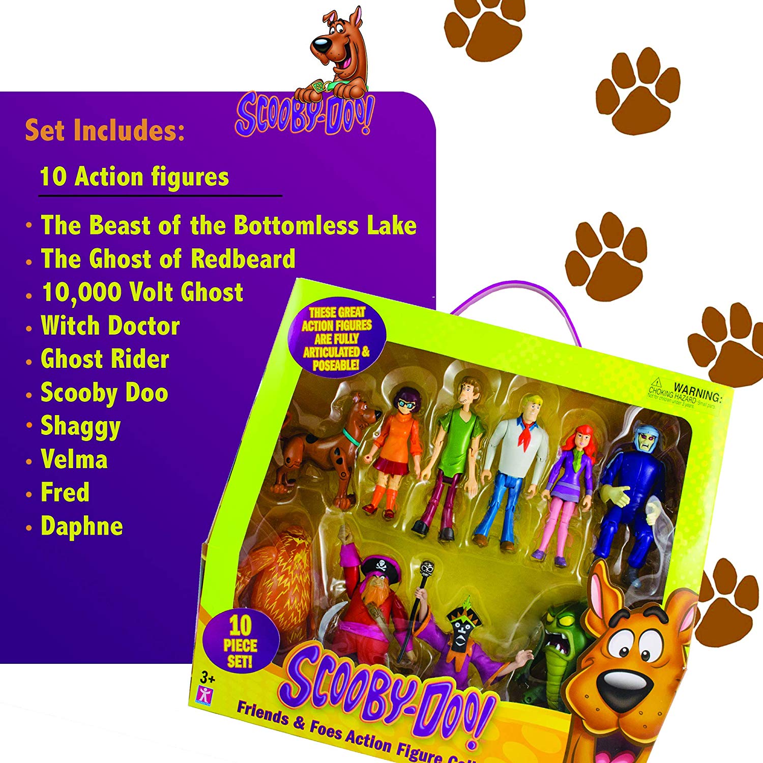 Scooby Doo Monster Set 10 Figure Pack