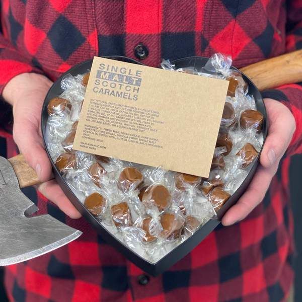 Scotch Caramel Heart Tin