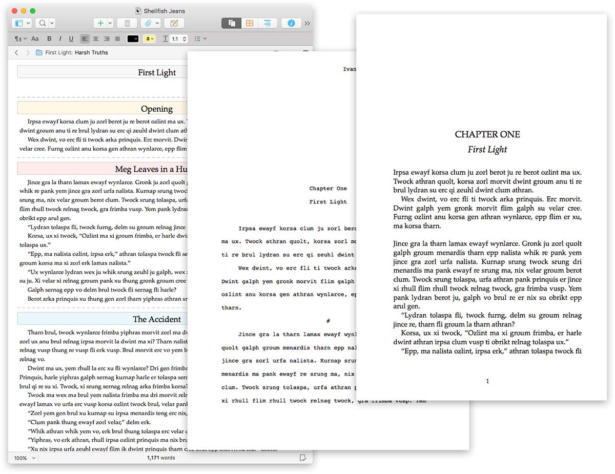 Scrivener Program for Writers