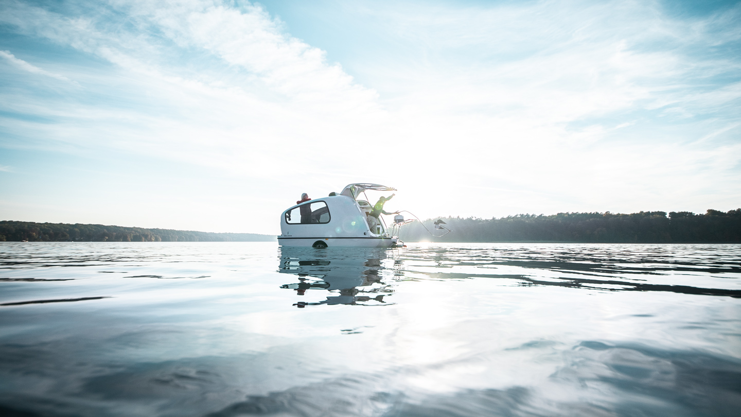 Sealander Camper Trailer That Doubles as a Boat