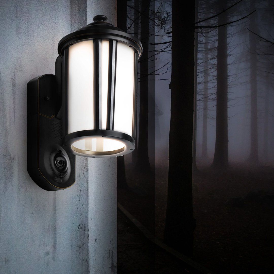 Security Camera and Outdoor Light