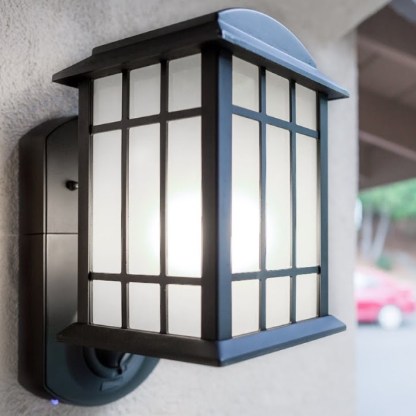 Security Camera and Outdoor Light