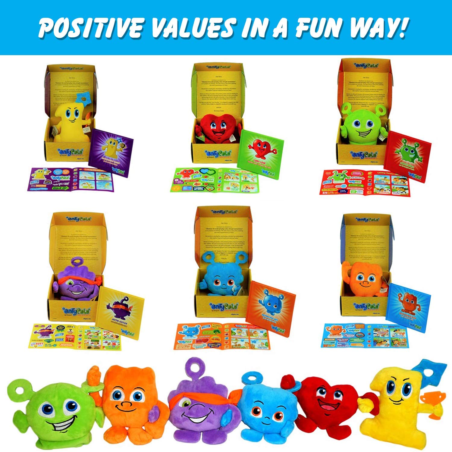 Set of Learning Toys That Inspire The Values