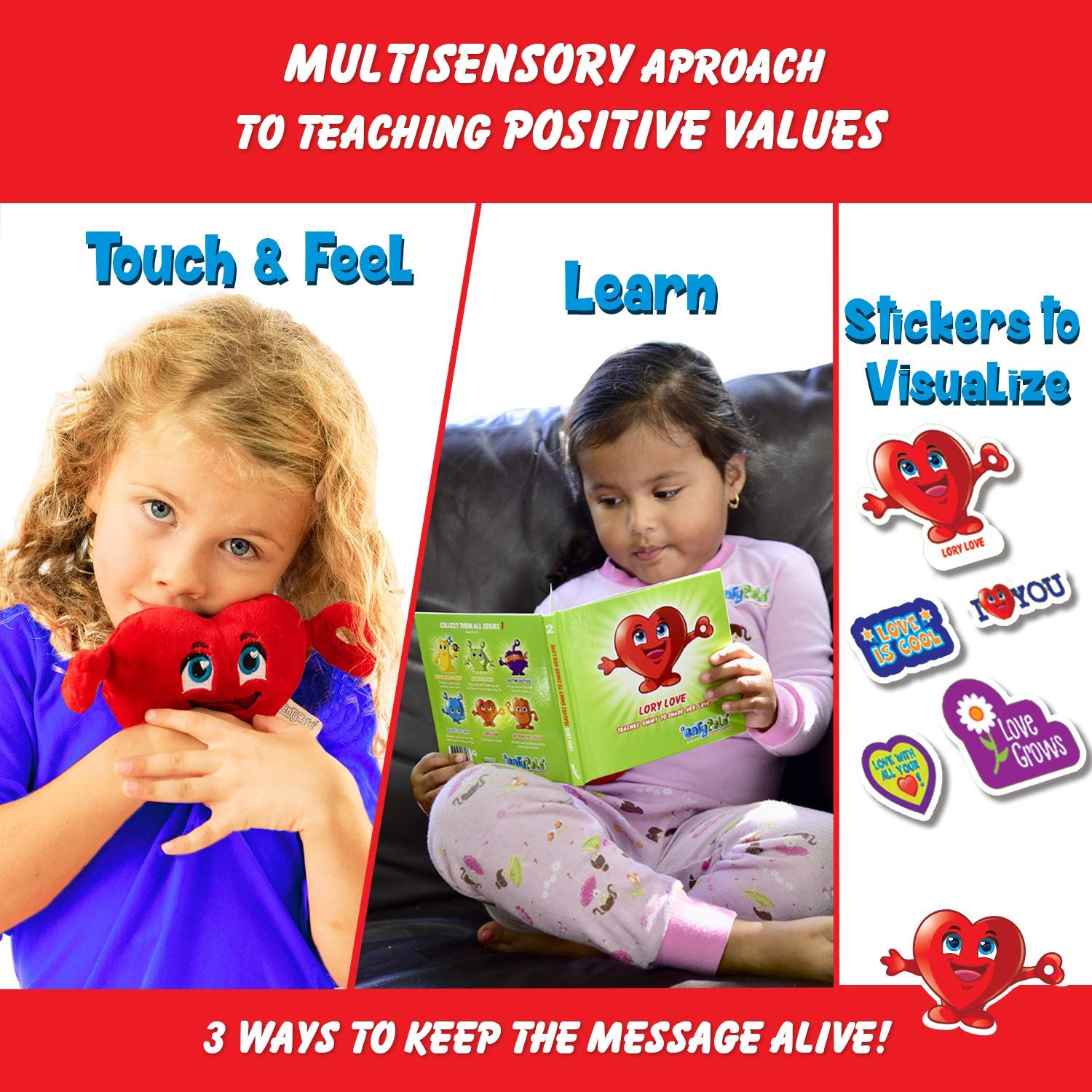 Set of Learning Toys That Inspire The Values