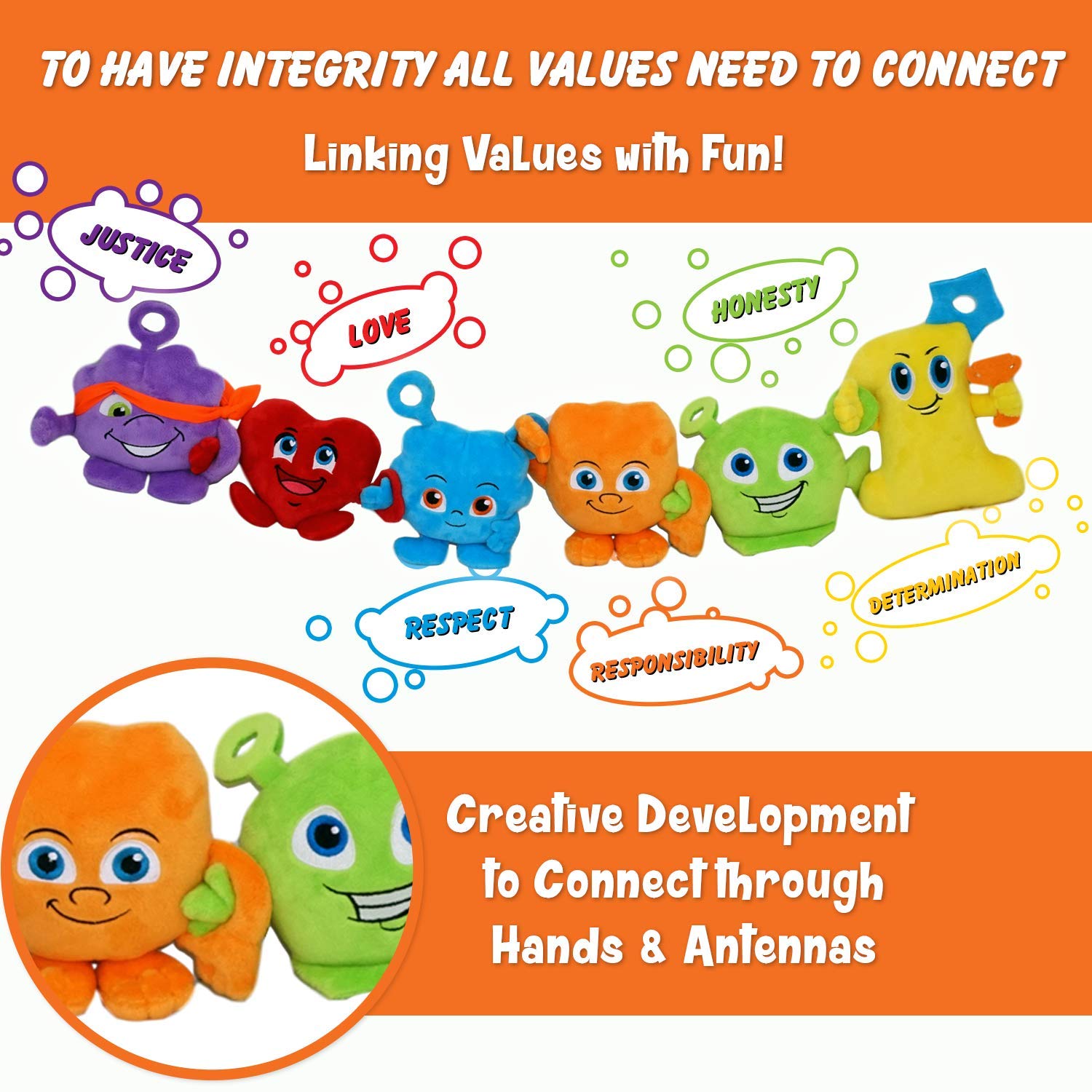 Set of Learning Toys That Inspire The Values