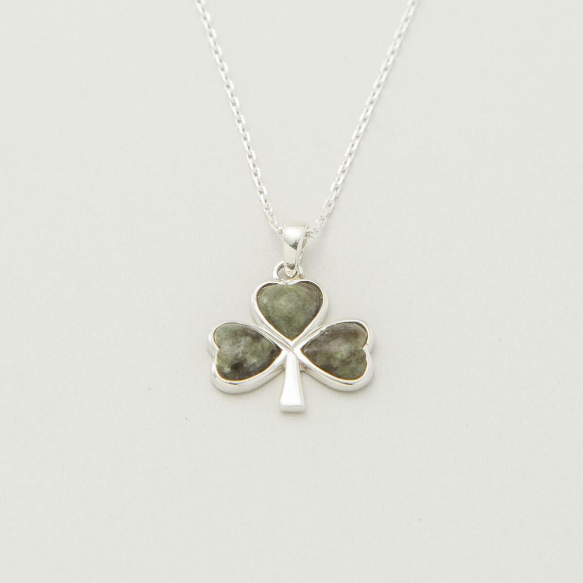 Shamrock Marble Pendant