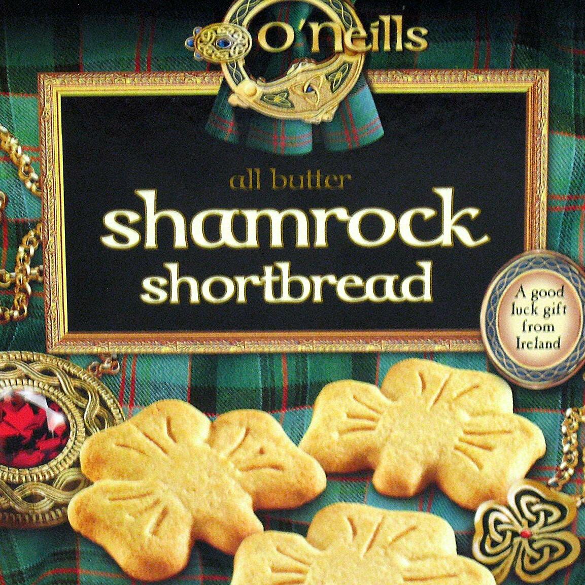 Shamrock Shortbread Cookies