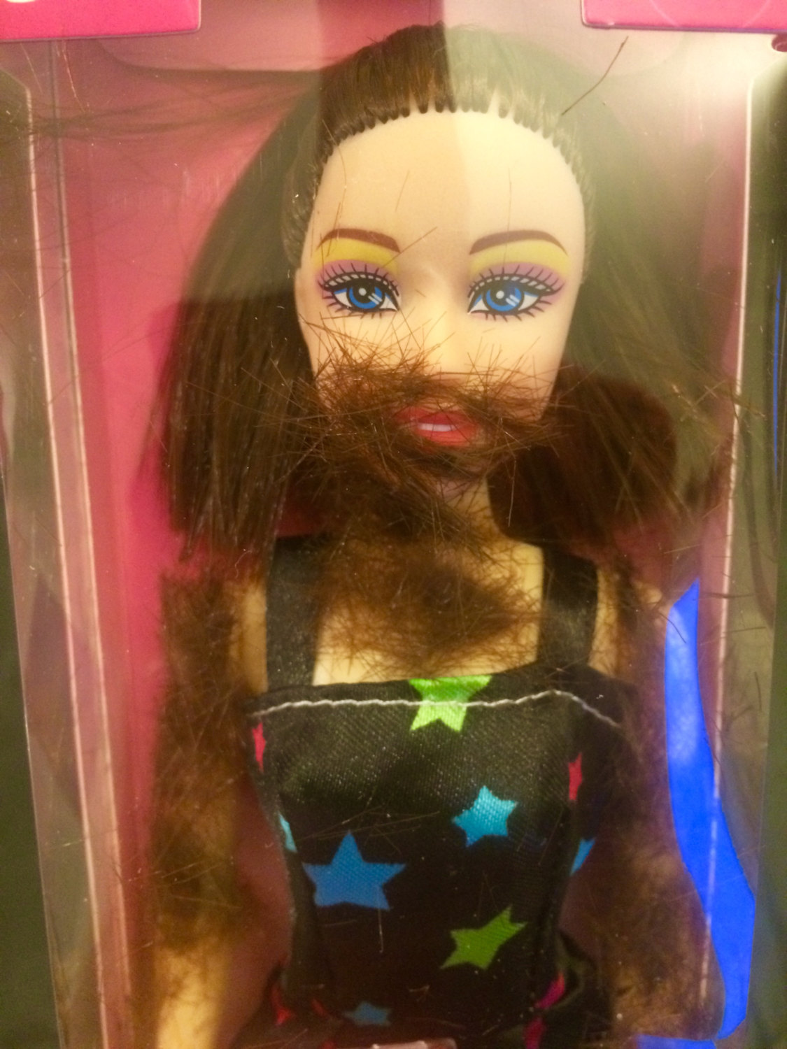 Shave and play barbie 2025 doll