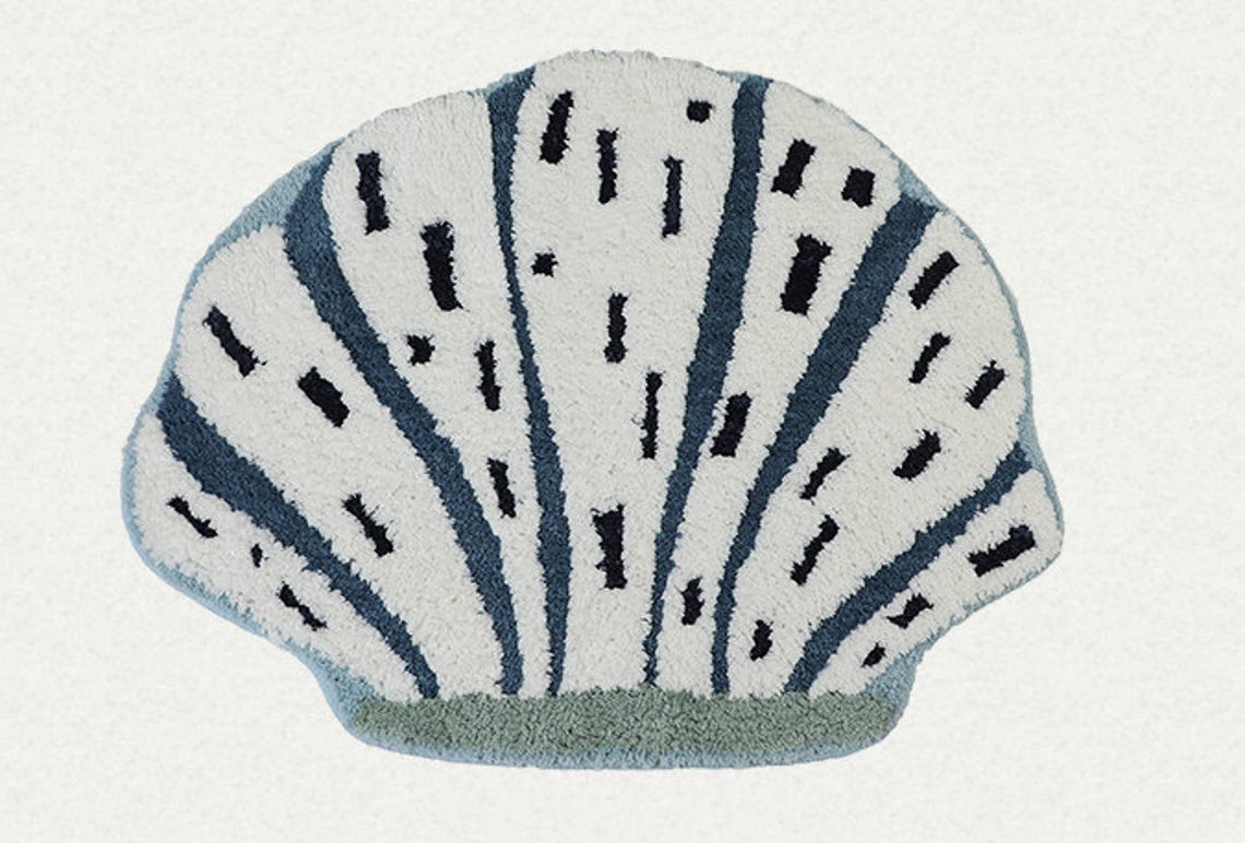 Shell Shape Bath Mat