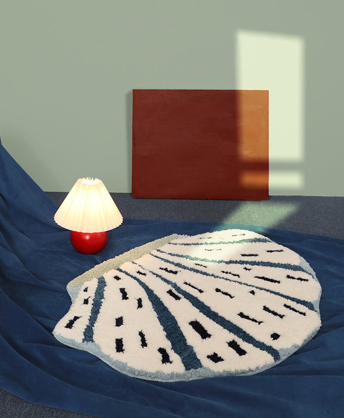 Shell Shape Bath Mat