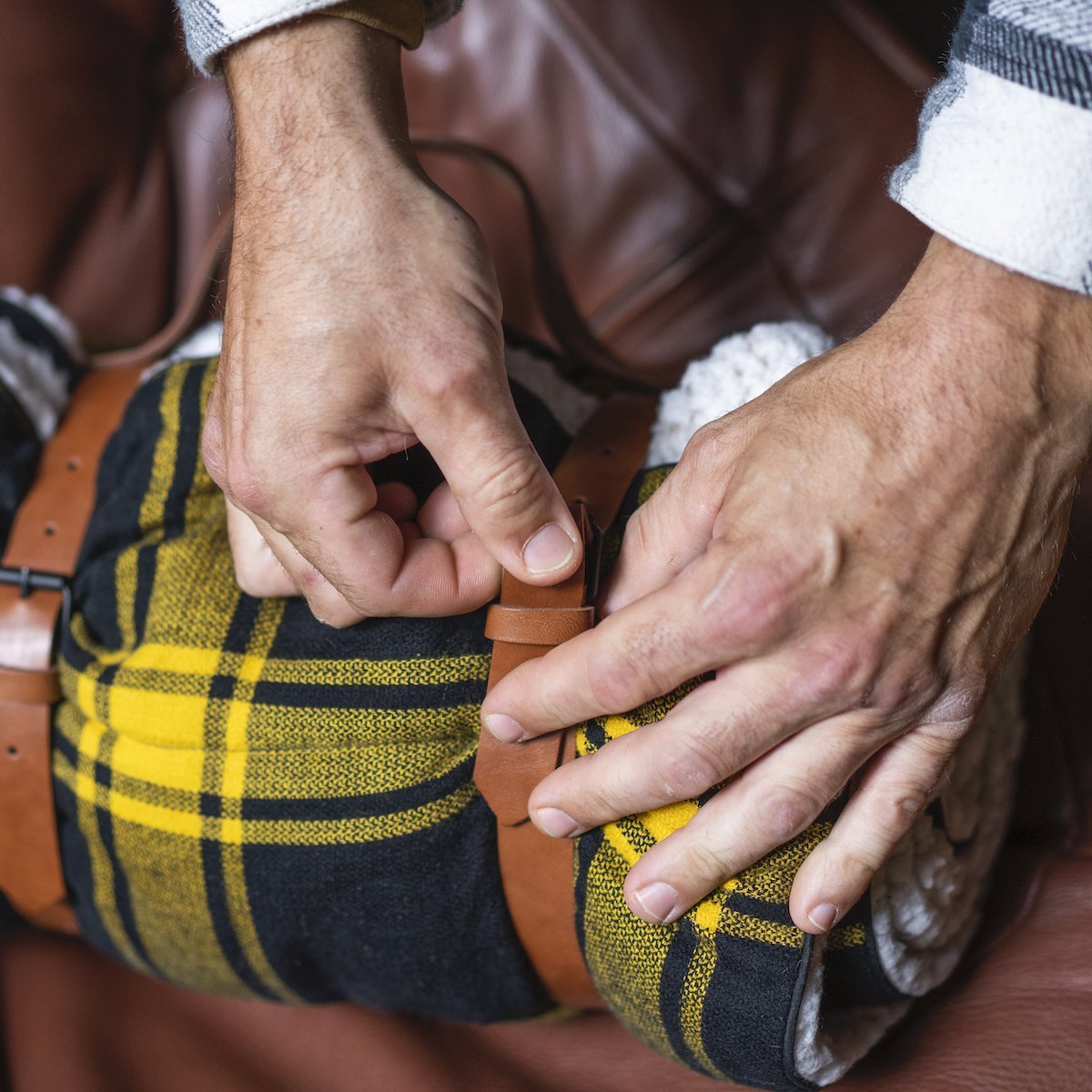 Sherpa Puffy Fleece Blanket