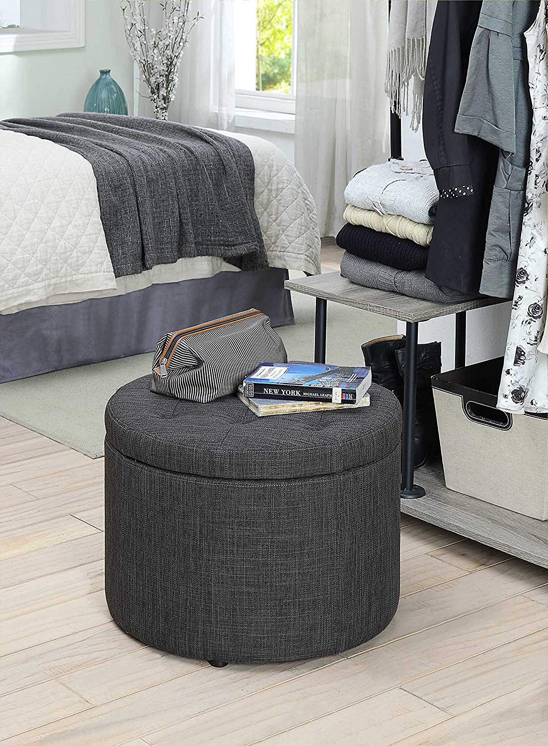 Shoe Storage Ottoman