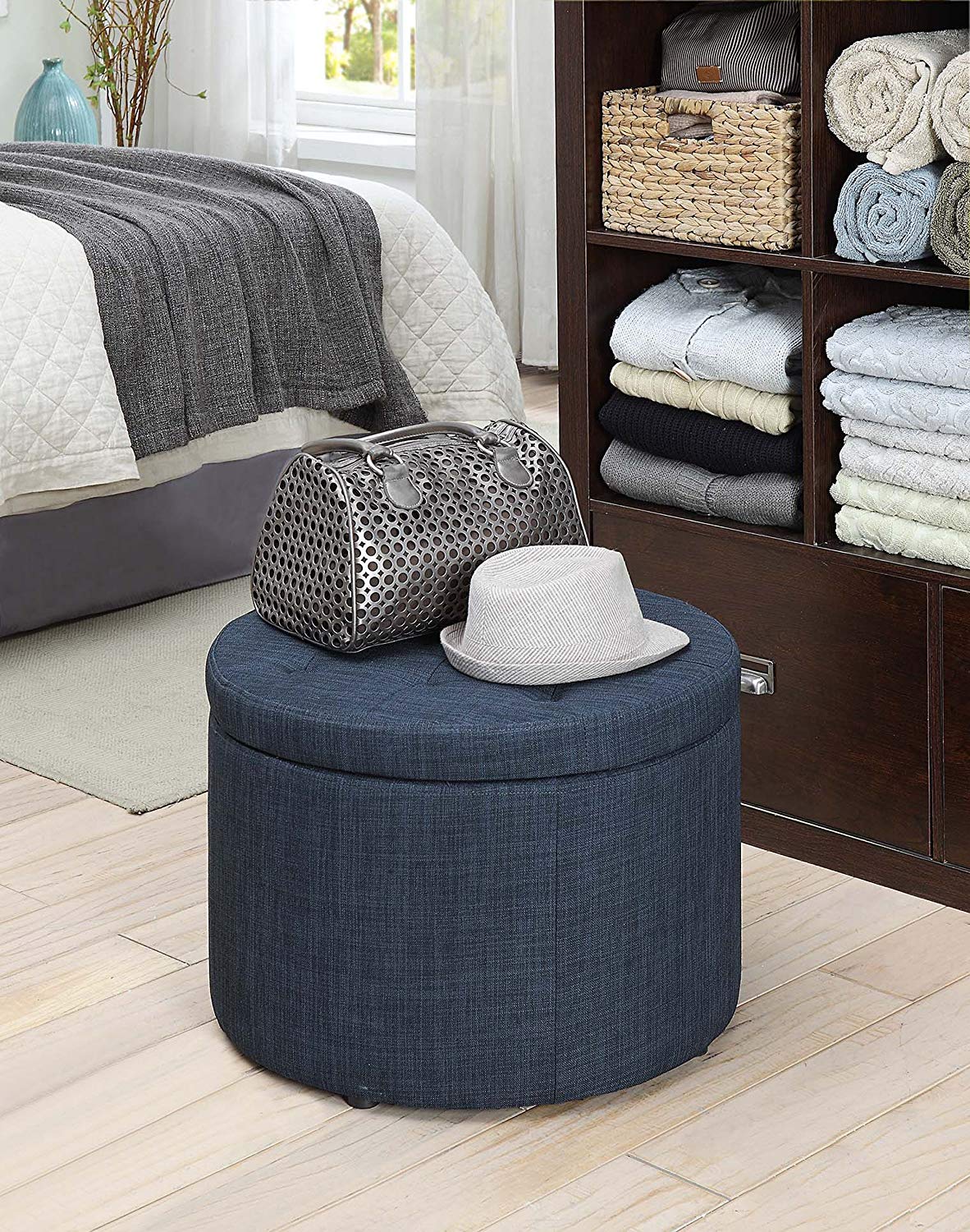 Shoe Storage Ottoman