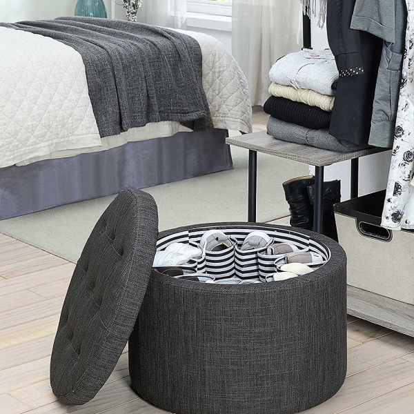 Shoe Storage Ottoman