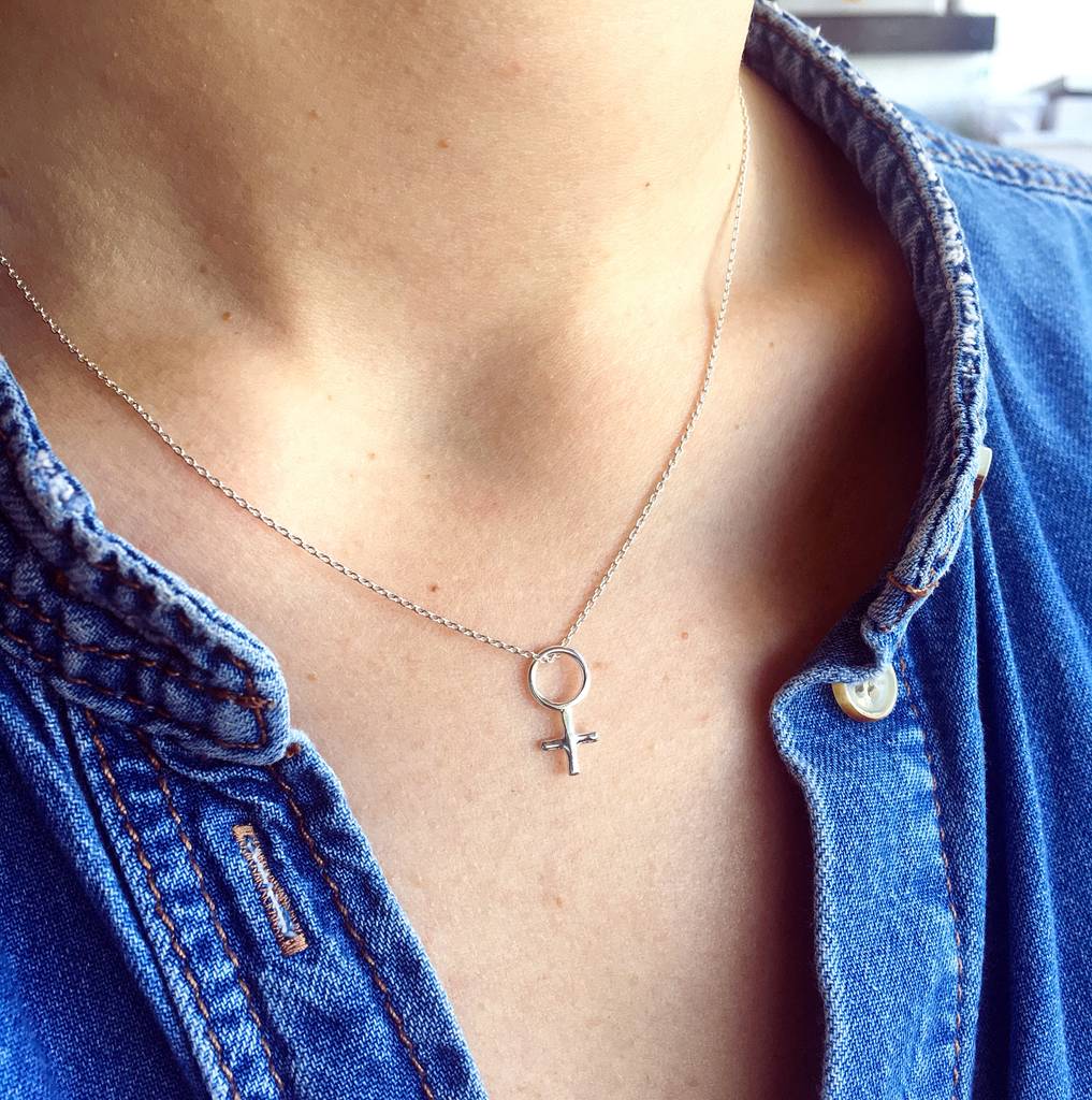 Silver Venus Necklace