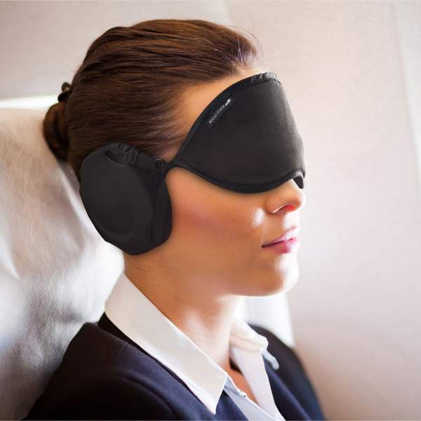 Sleep Mask with Earmuffs