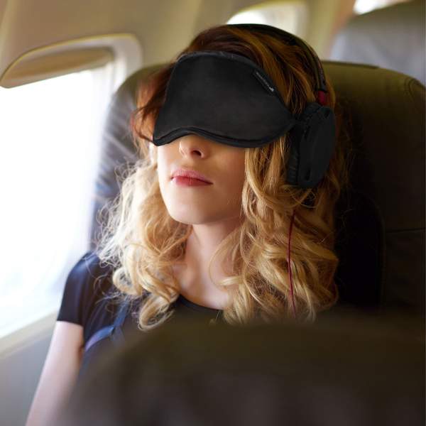 Sleep Mask with Earmuffs