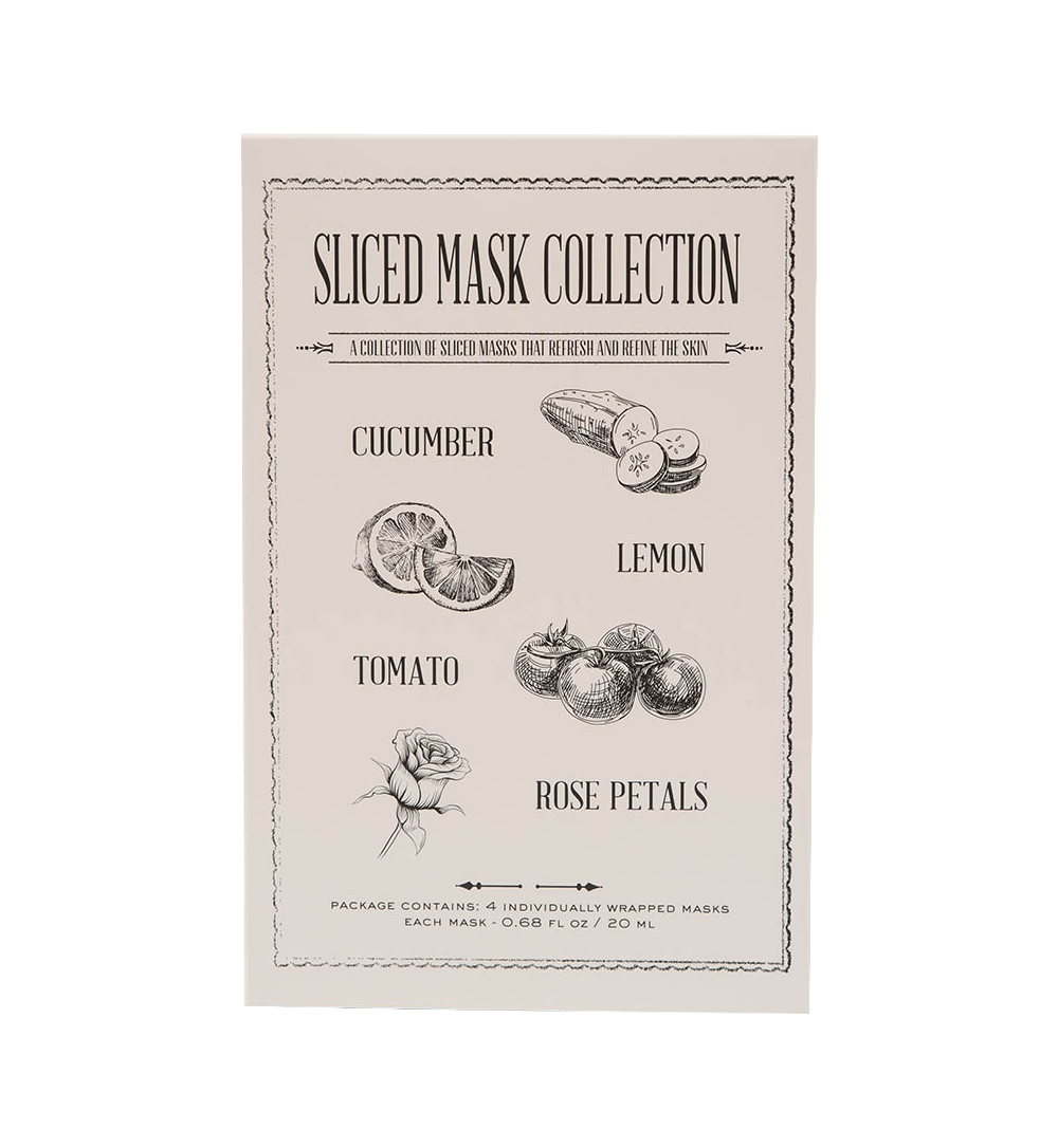 Sliced Veggies Mask Collection