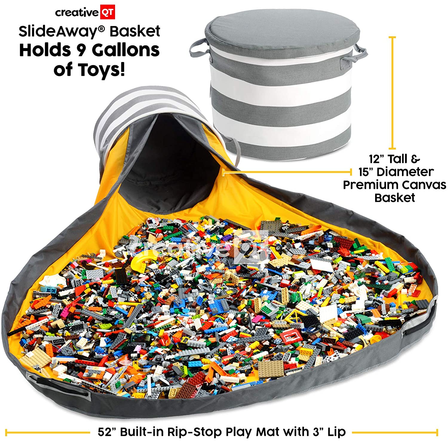 SlideAway Toy Storage Basket