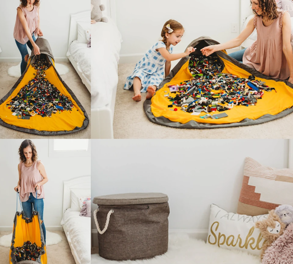 SlideAway Toy Storage Basket