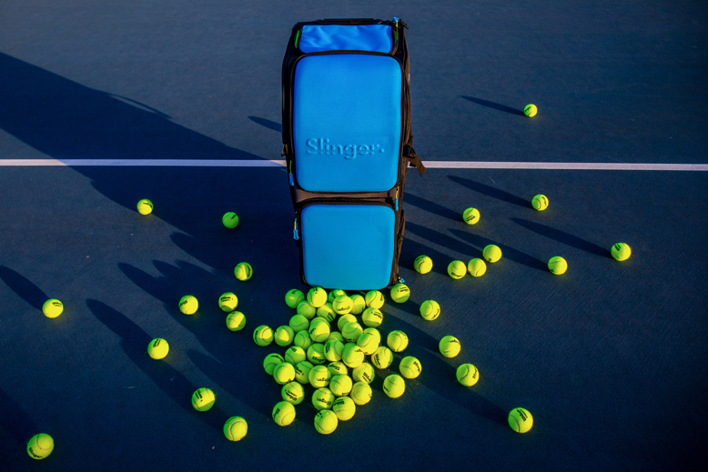 Slinger Tennis Ball Launcher Bag