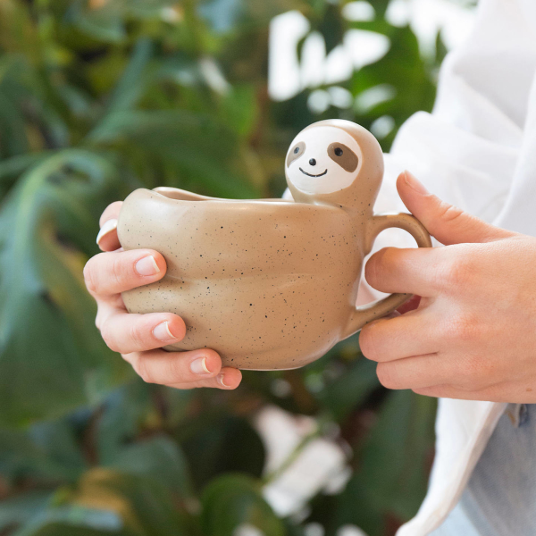 Sloth-Shaped Mug