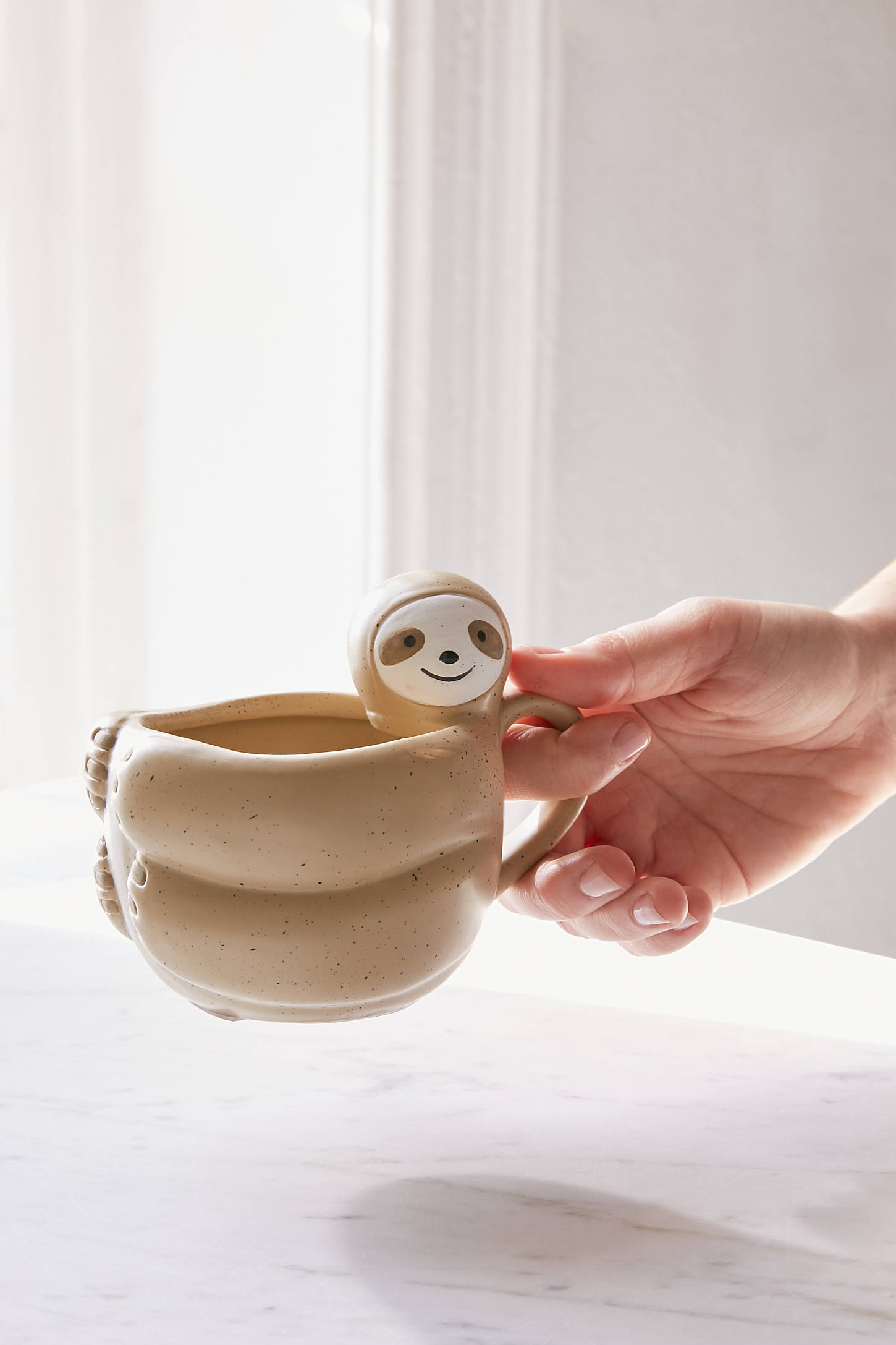 Sloth-Shaped Mug