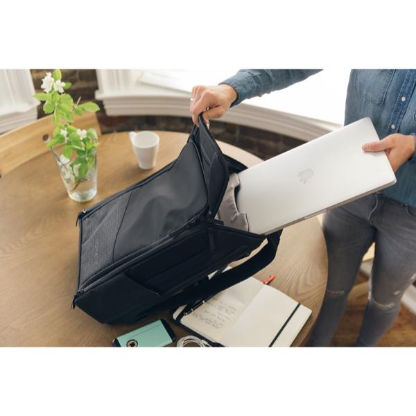 Smart Backpack that Can Be Carried as a Briefcase