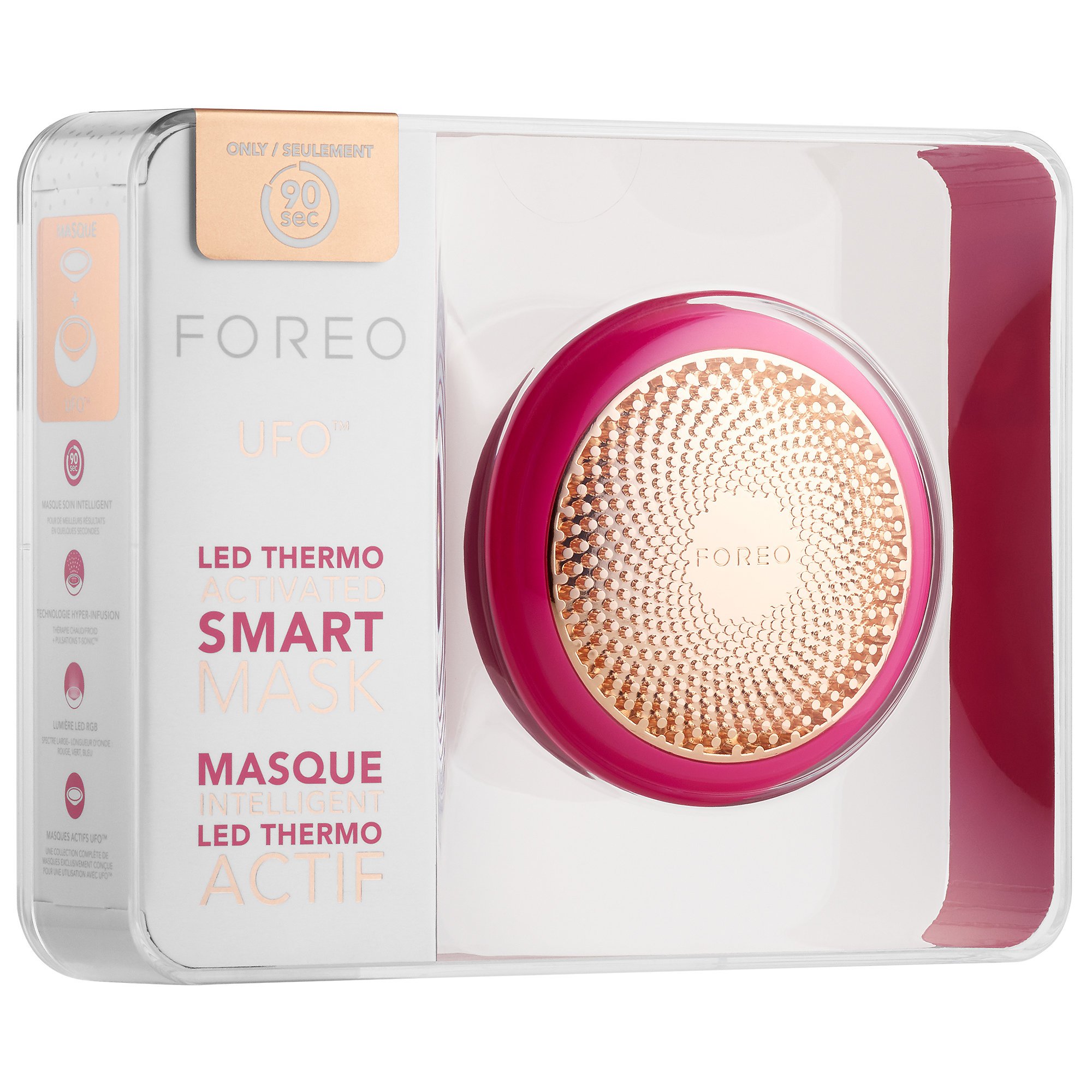 Smart face. Смарт маска Форео. UFO массажер. FOREO Luna Smart Mask.