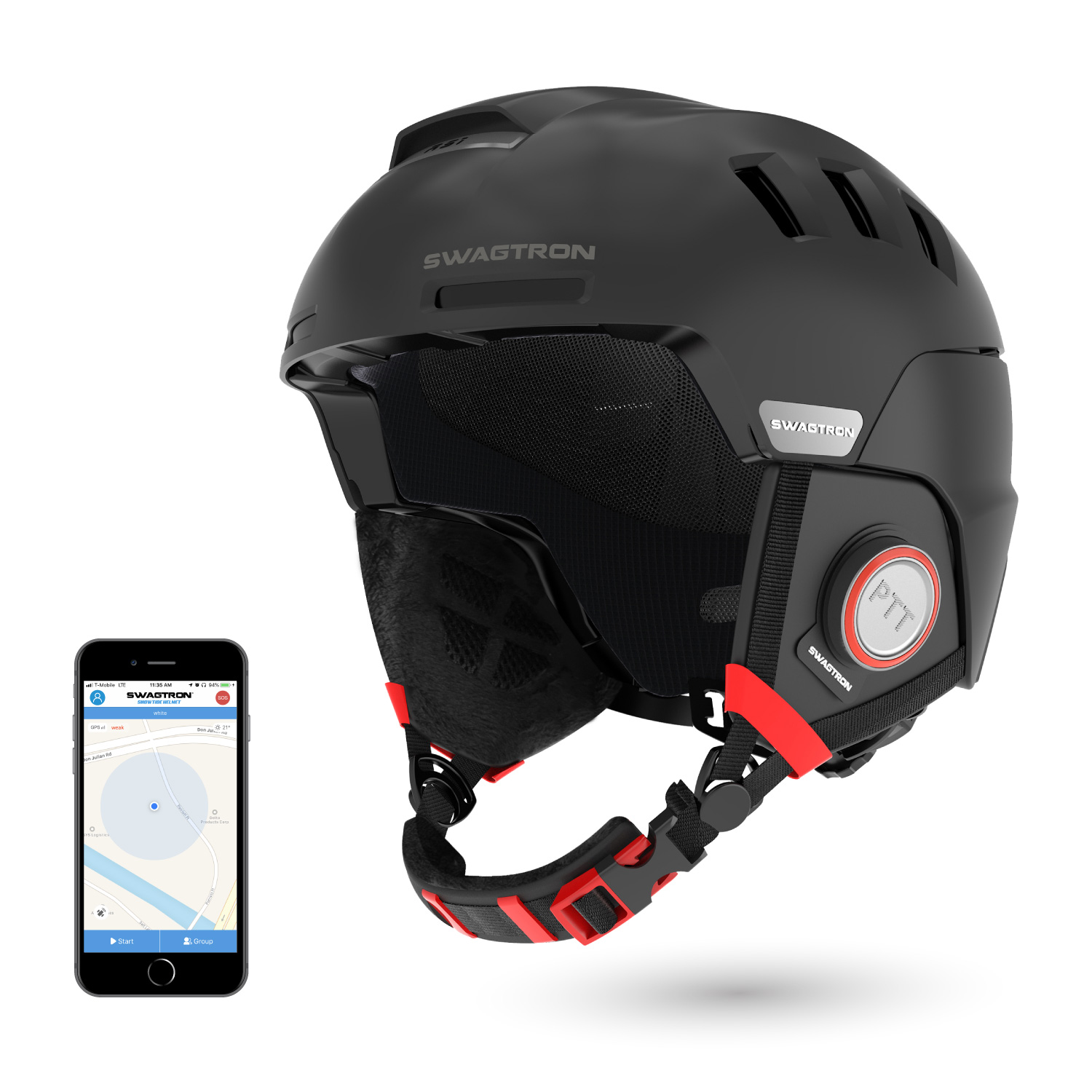 Smart Ski and Snowboard Helmet