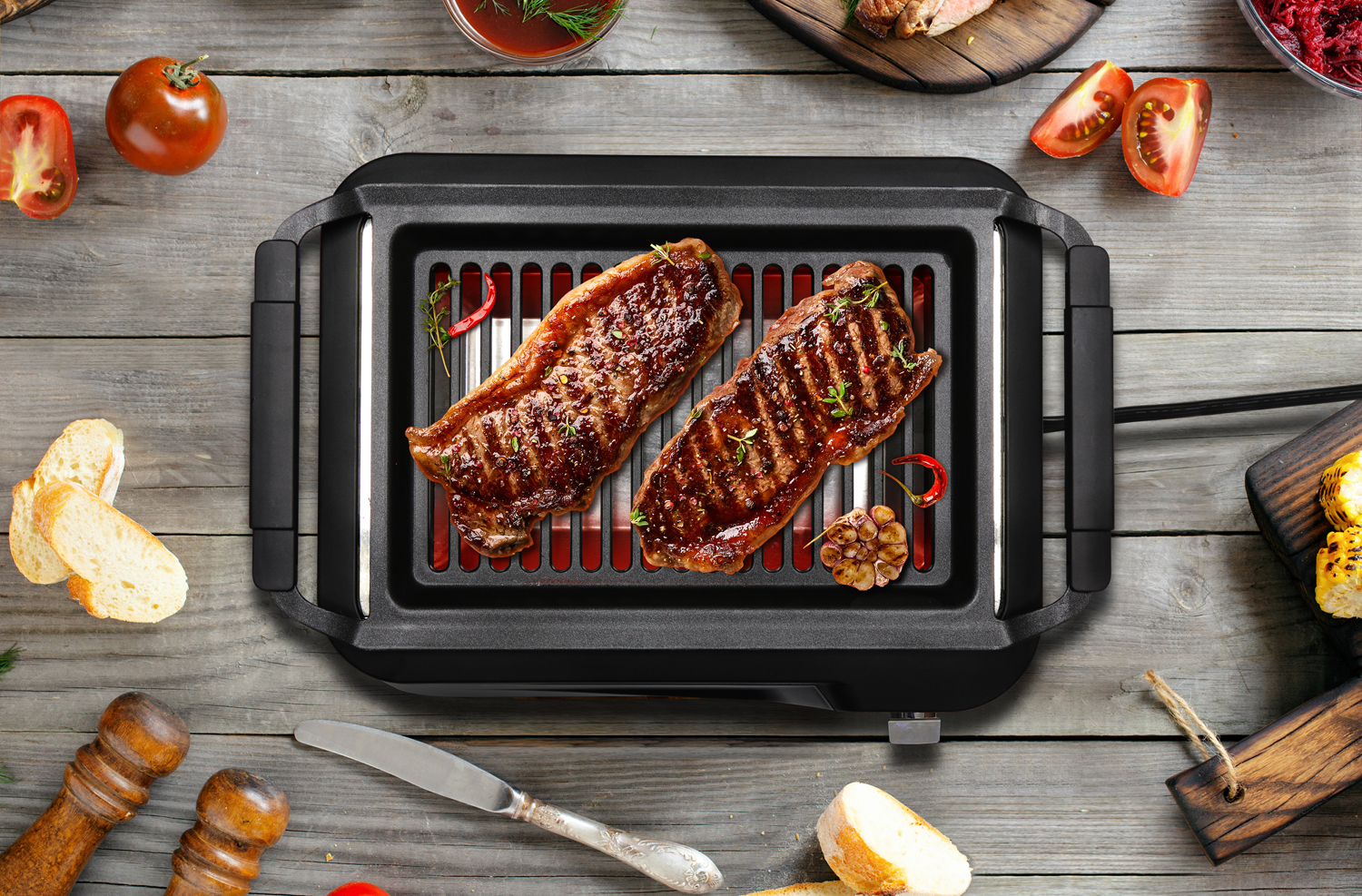 Smokeless Indoor Infrared Grill