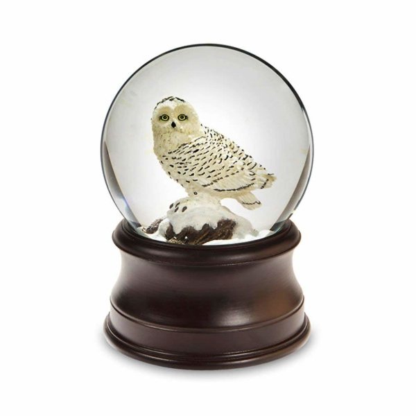 Snowy Owl Snow Globe