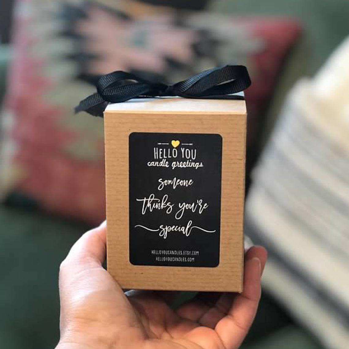 So Sorry For Your Loss Personalized Candle Gift