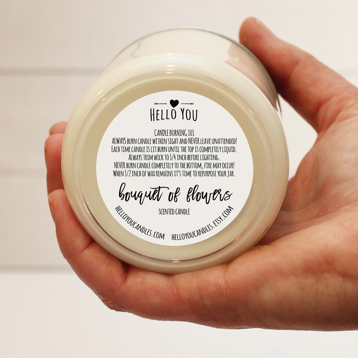 So Sorry For Your Loss Personalized Candle Gift