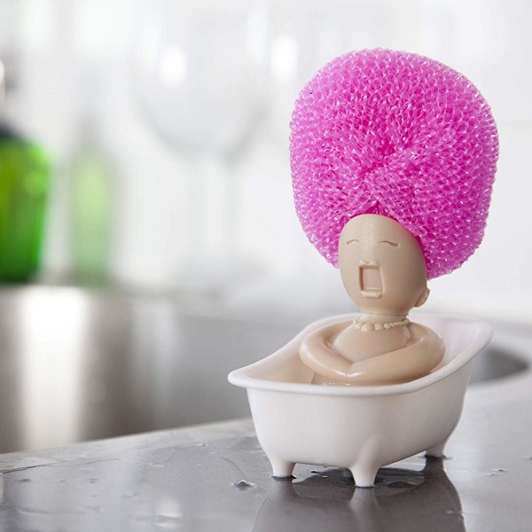 Soap Opera Dish Scrubber Holder