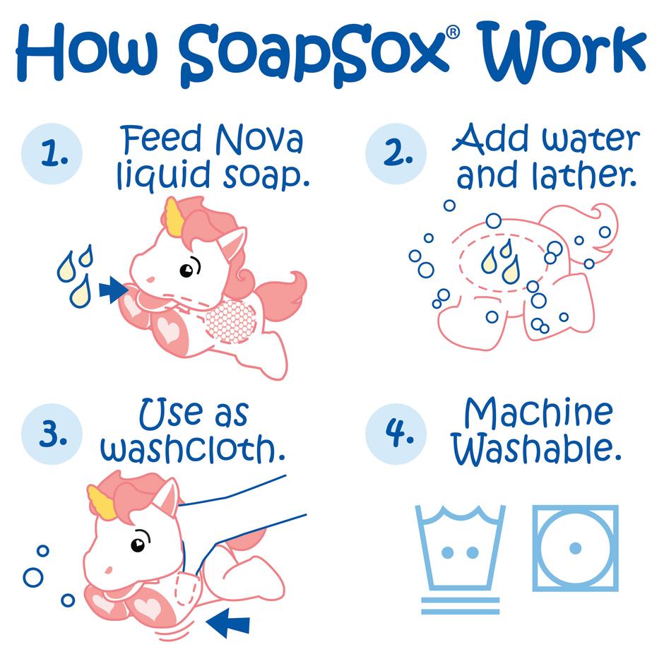 SoapSox Scrub Bath Toy