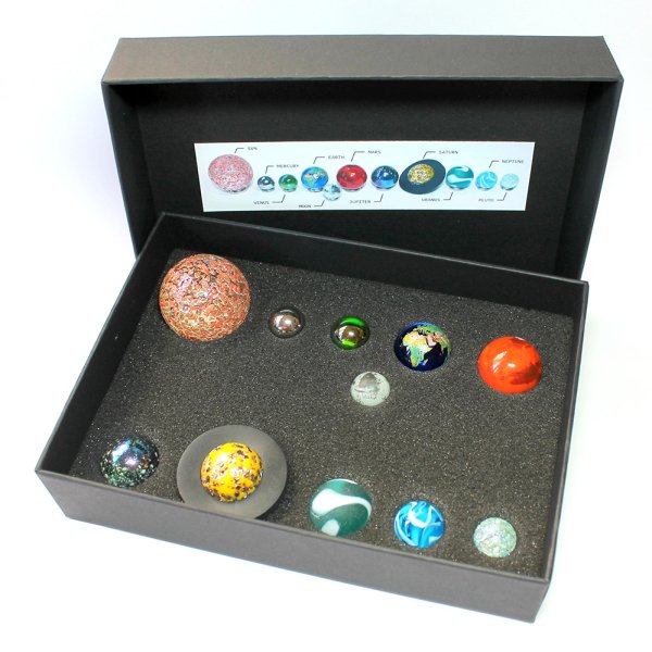 Solar System Marble Collection 