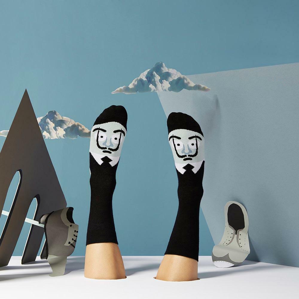 'Sole-Adore Dali' Socks